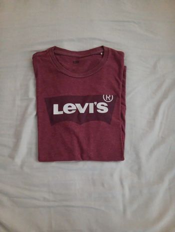 T-shirt bordeaux Levis