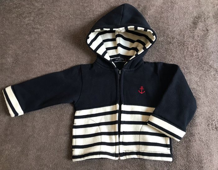 3 vestes à capuche - 6 mois - photo numéro 6