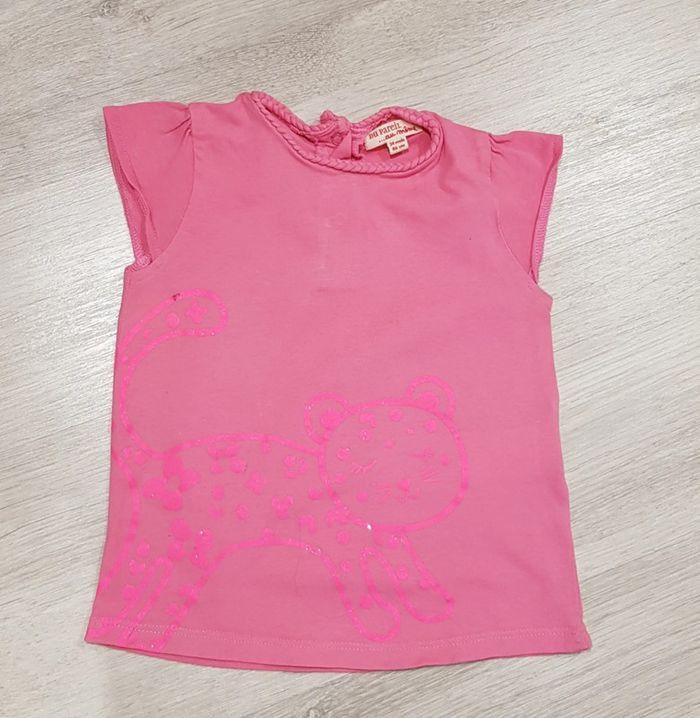 Lot de 2 tee shirt Du pareil au même 24 mois - photo numéro 2