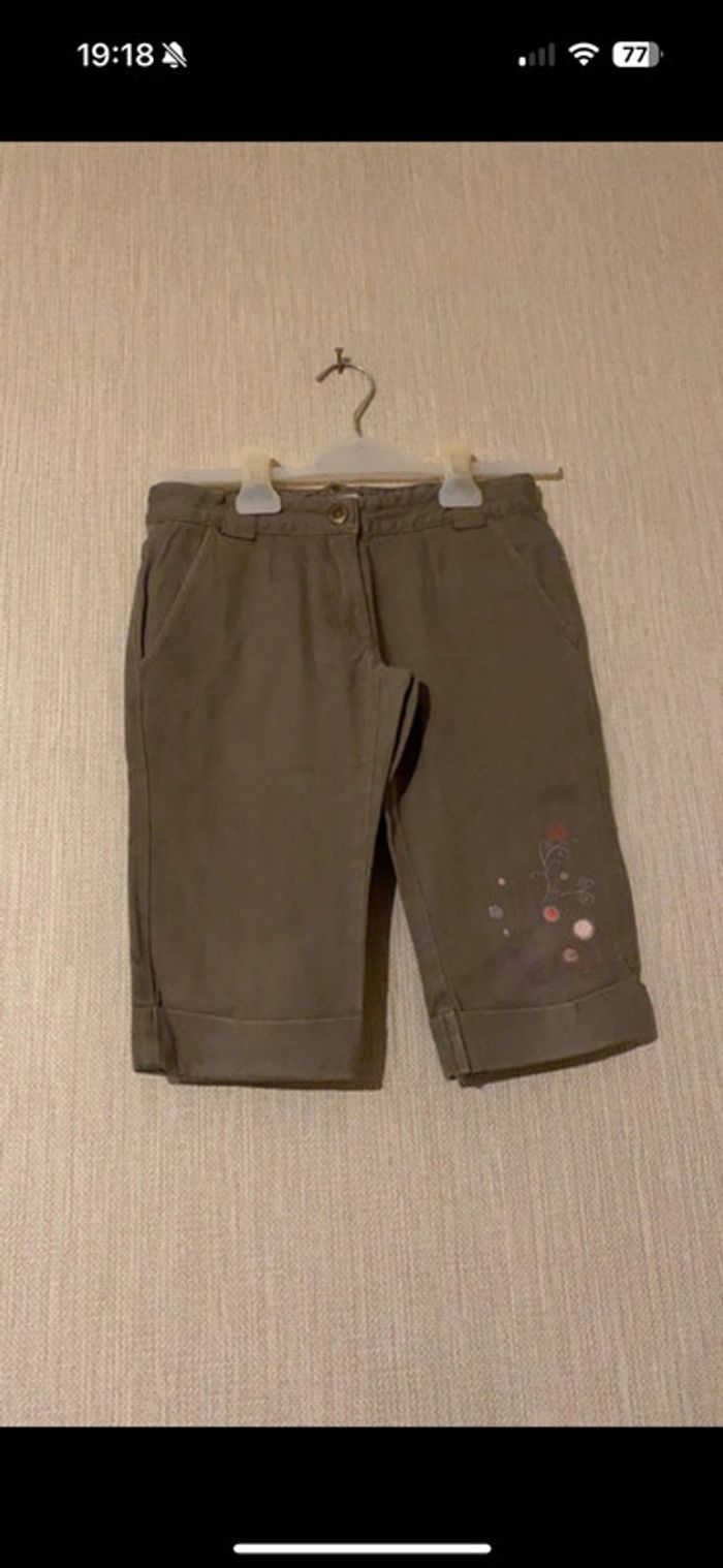 Pantacourt marron orchestra 9 ans