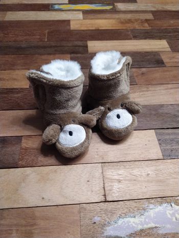 Chaussons 🐻 chaud bébé