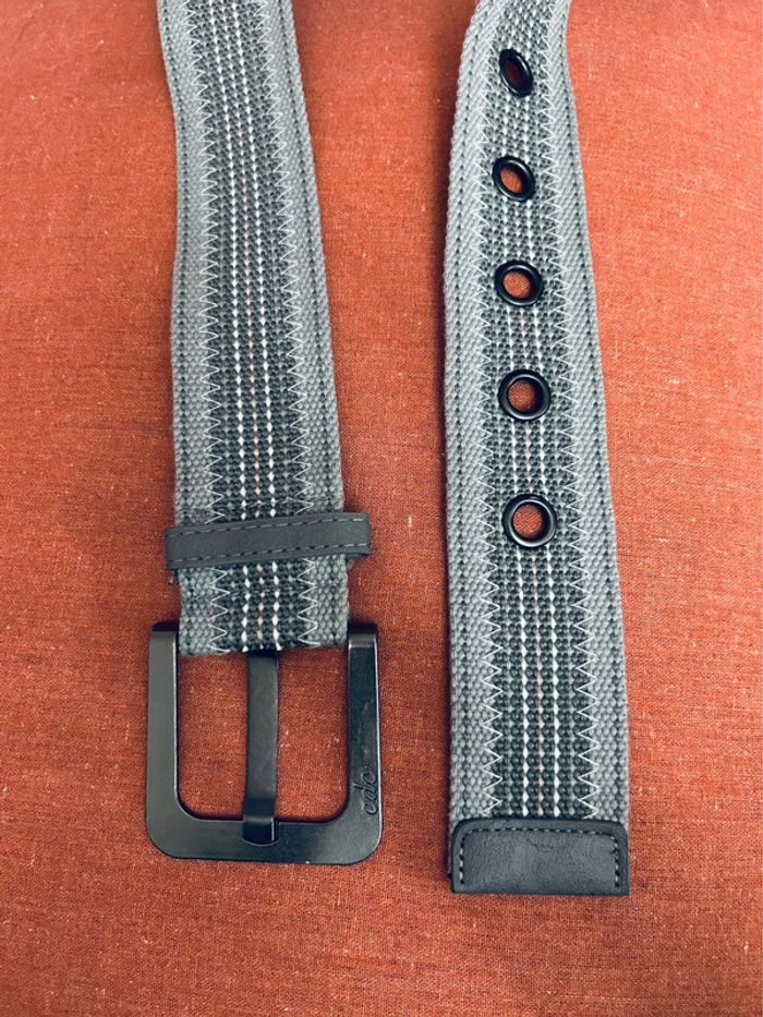 🩶Ceinture coton gris EDC by Esprit Light gray Cotton Belt🩶 - photo numéro 6