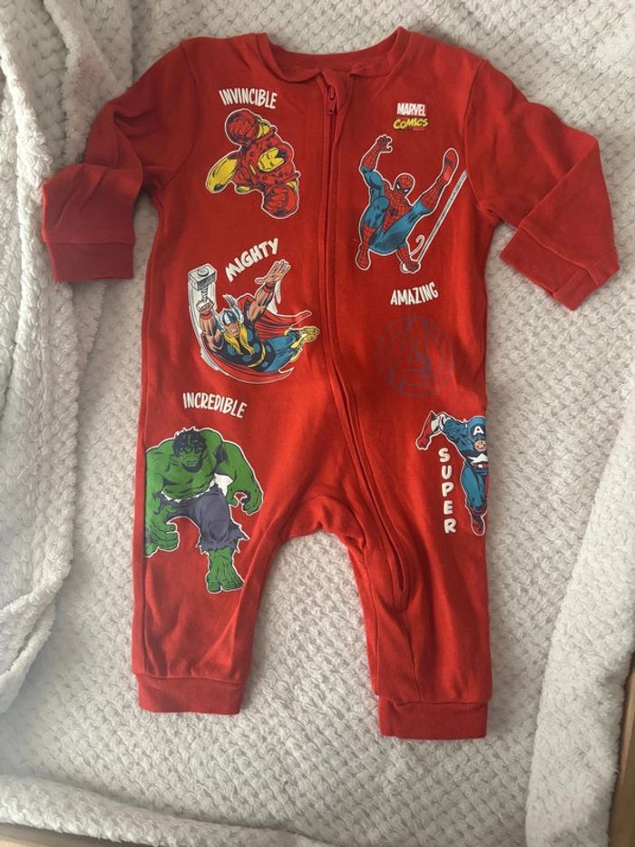 Pyjama bébé garçon Marvel 3/6 mois