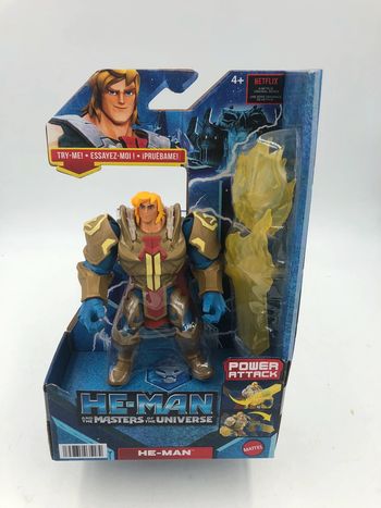 Figurine Maître de l’univers Power Attack He-Man Mattel neuf
