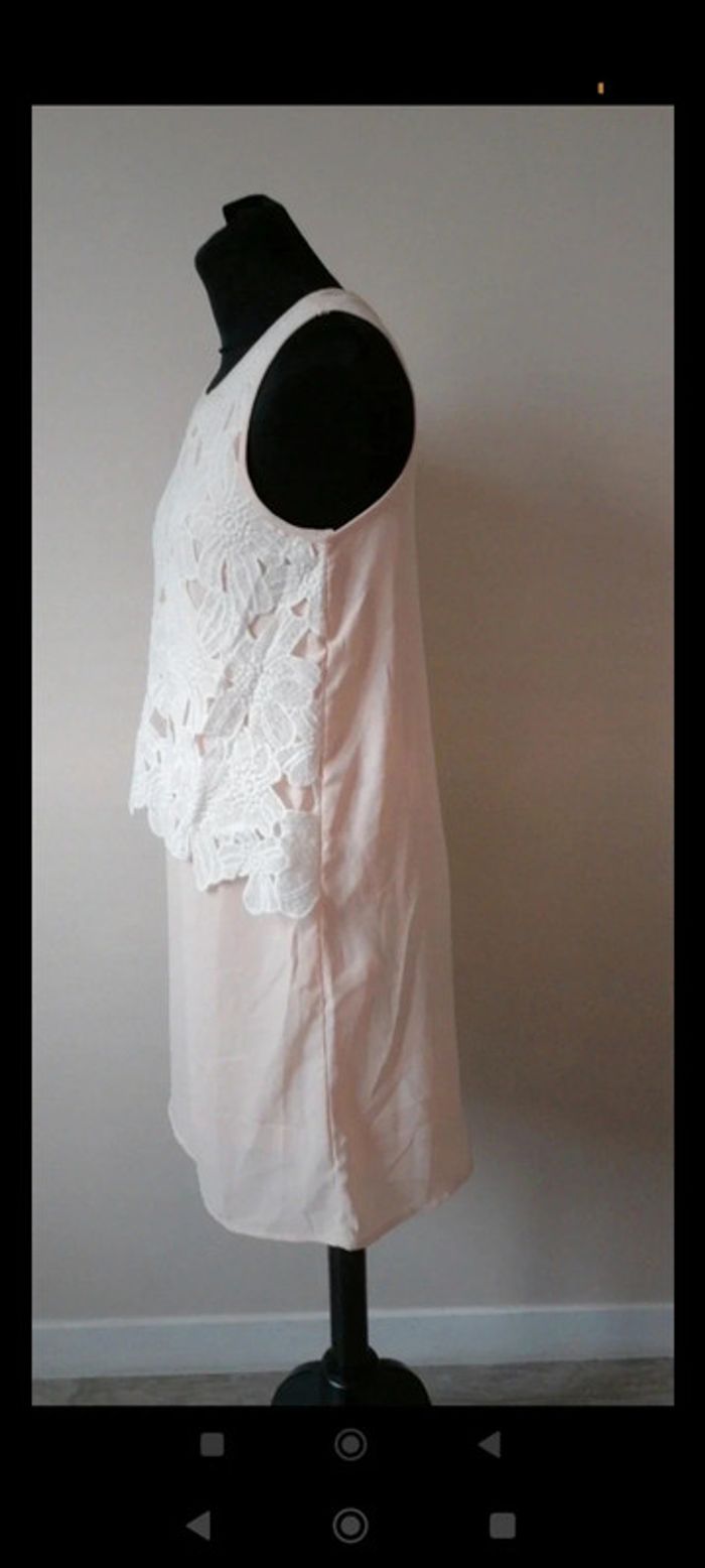 Robe Naf Naf rose poudré 34/36 - photo numéro 2