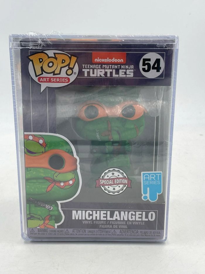Figurine Funko Pop Tortue Ninja Michelangelo N•54 neuf