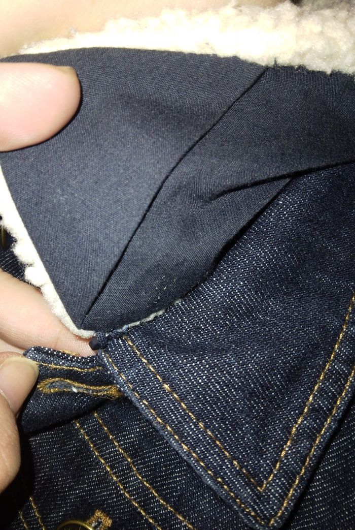 Veste en jeans moltone 5ans en TBE - photo numéro 6