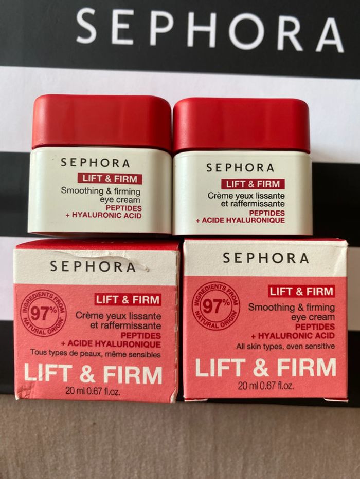 Sephora lift & firm crème yeux - photo numéro 4