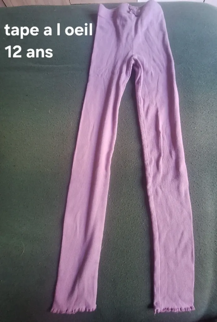 🎀 legging tape a l oeil 12 ans 🎀