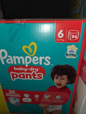 2 Couches pampers 