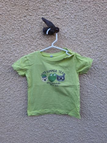 👕 T-shirt manches courtes 23 mois