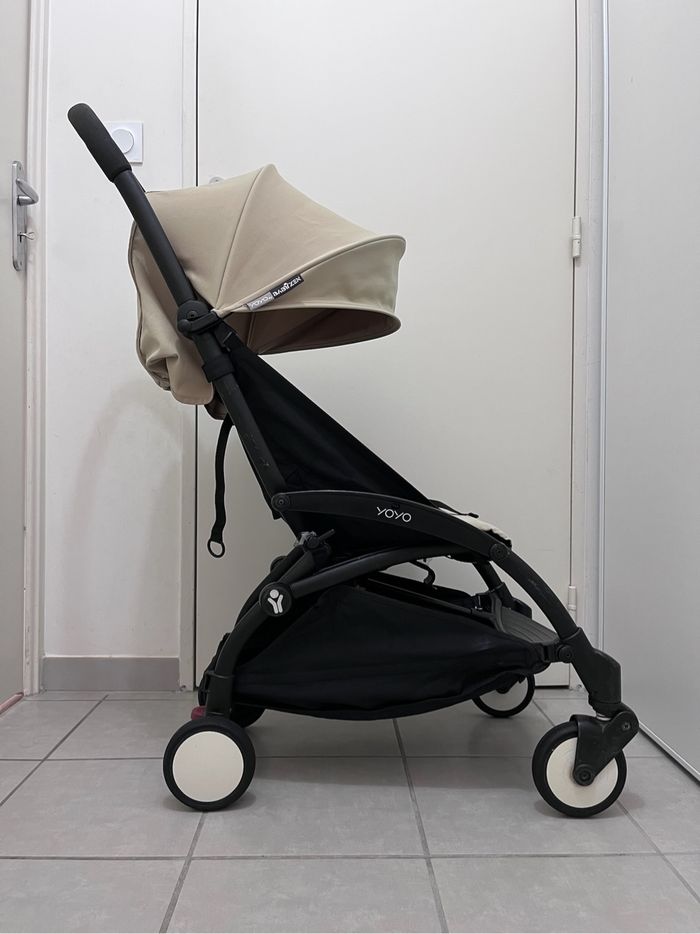 Poussette YOYO avec packs 0+ et 6+ taupe - photo numéro 3