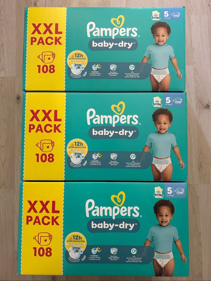 Pampers taille 5