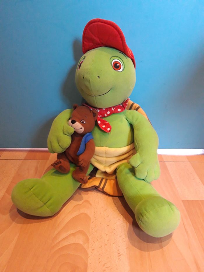 Peluche Franklin et son ami Martin