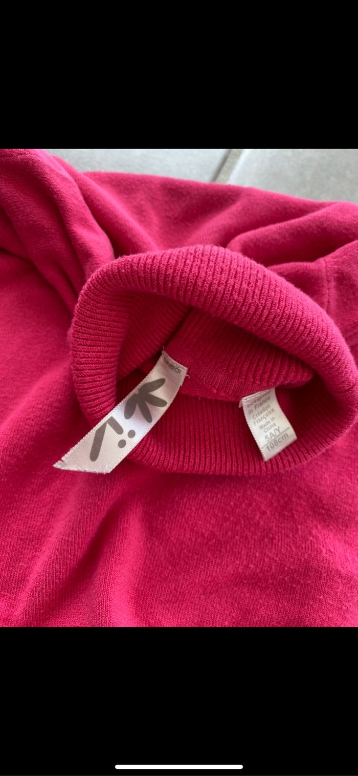 Pull col roulé Okaïdi 5 ans - photo numéro 6