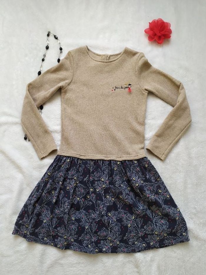 Robe manches longues 3 Pommes 10ans