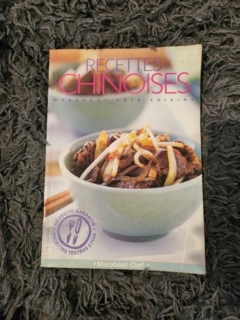 Livre recette chinoise 