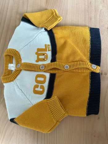 Gilet Orchestra 1 mois maille