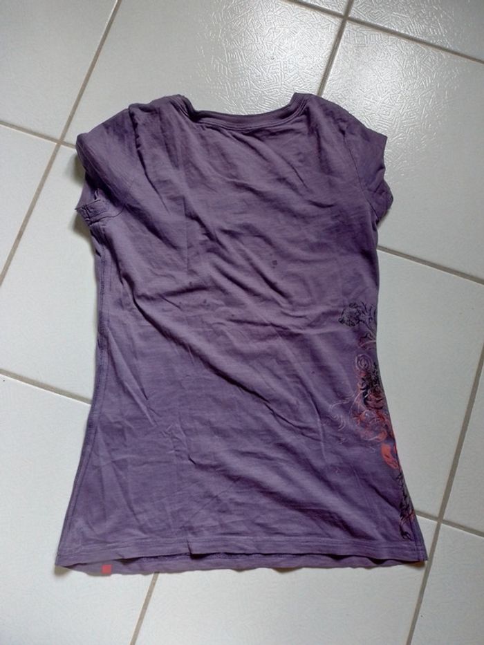 T-shirt femme violet EDC by Esprit - photo numéro 9