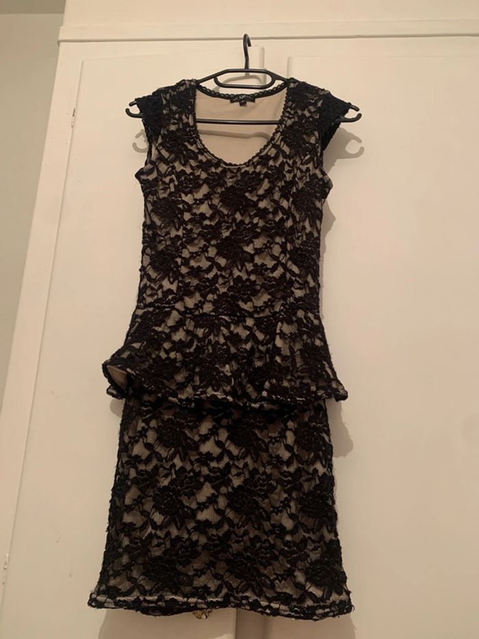 robe midi avec dentelles - photo numéro 2