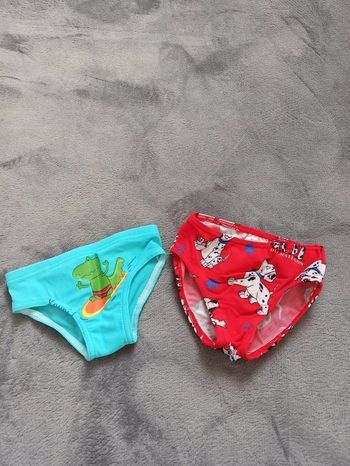 Lot de 2 slip de bain 6mois