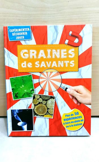 🌺 Livre activités avec les enfants : Graines de savants