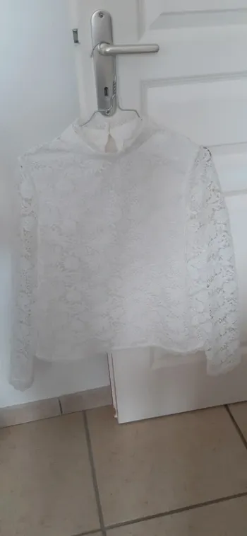 Tunique blanche dentelle / Shein / S