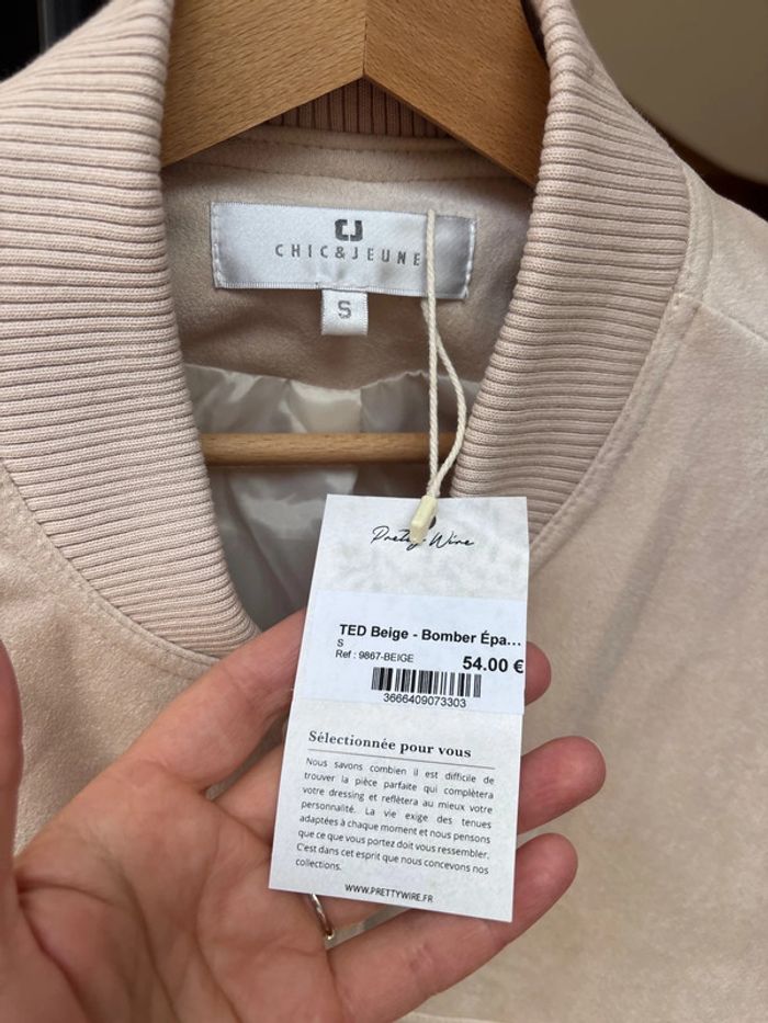 Veste bomber à épaulette - photo numéro 2
