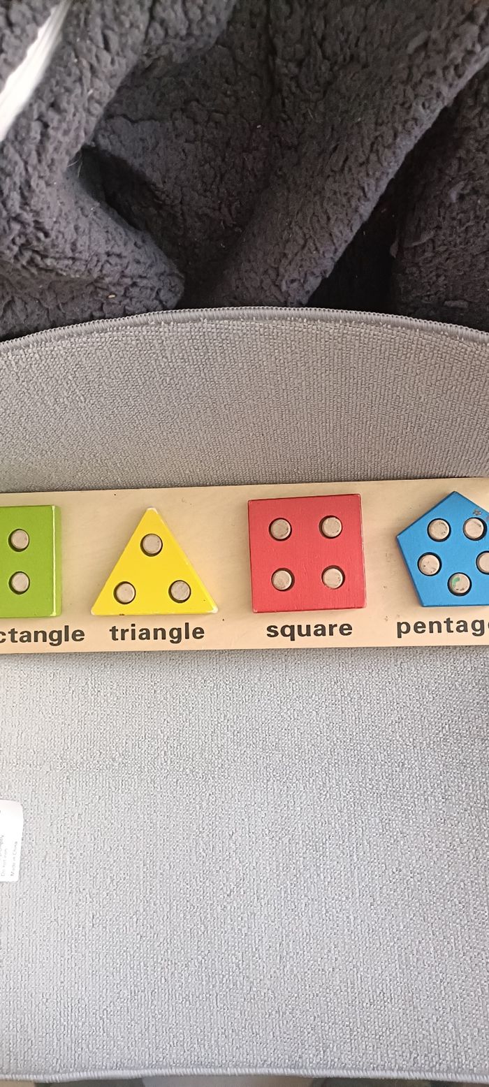 Puzzle Montessori formes géométriques - photo numéro 4