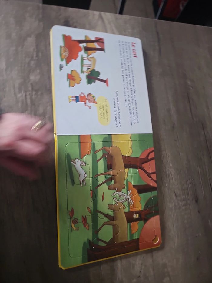 Livre puzzle les animaux - photo numéro 5