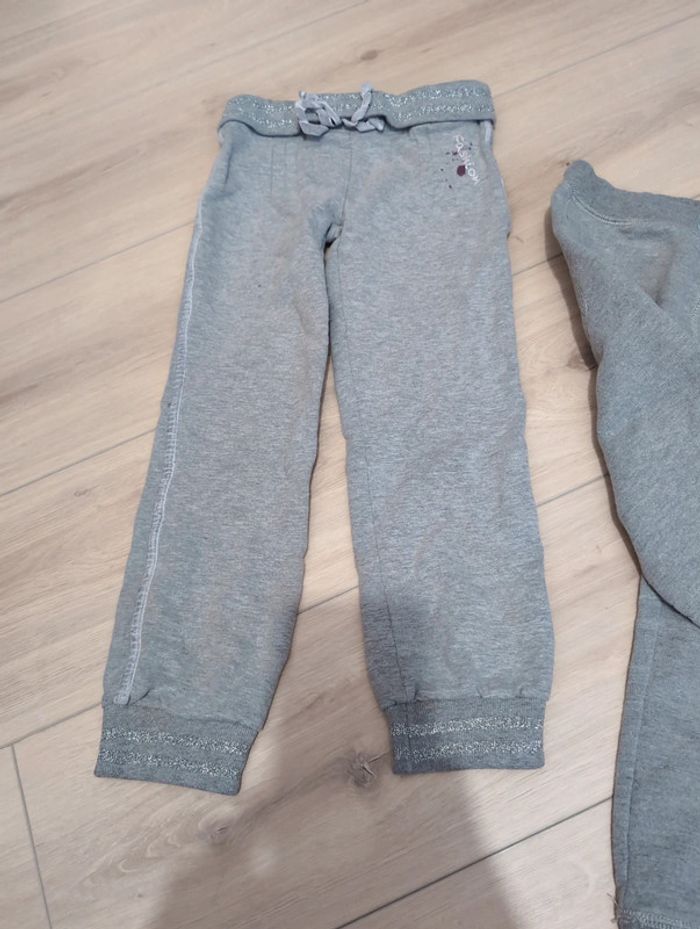 Lot 2 joggings fille - photo numéro 3