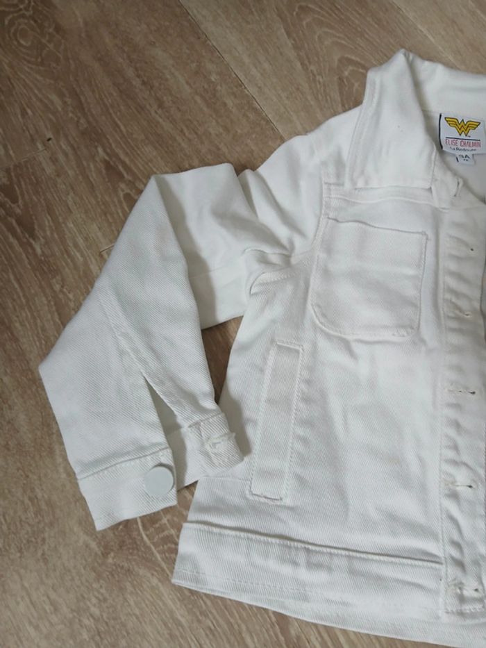Veste en jean petite fille 3 ans - photo numéro 2