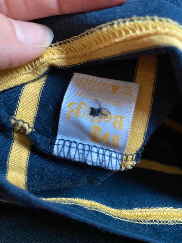Polo rayé Ovobabies Taille 1 ans - photo numéro 3