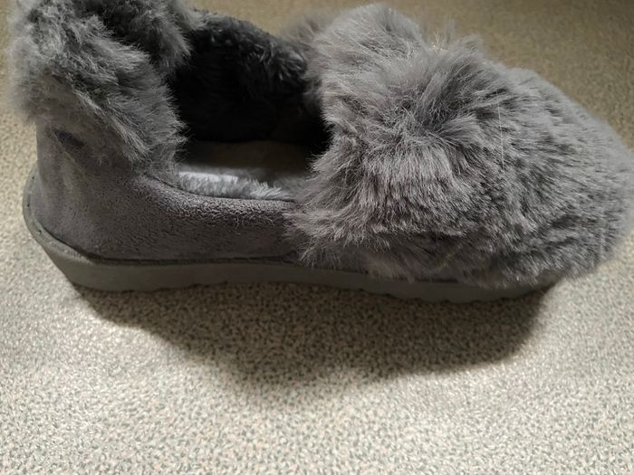 Chaussons fourré femme - photo numéro 2