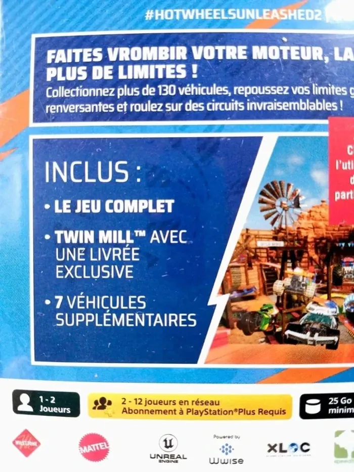 Hot Wheels Unleashed 2 Turbocharged Pure Fire Ps5 - photo numéro 3