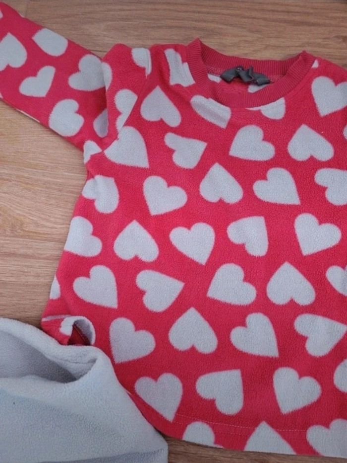 Pyjama polaire fille 2 ans - photo numéro 3