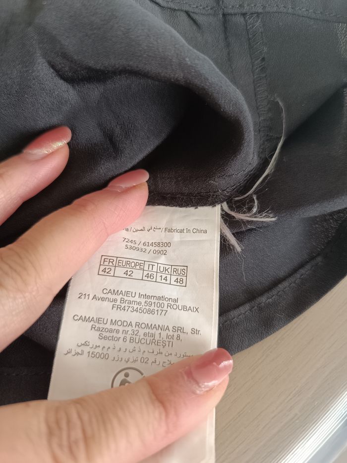 Robe en dentelle taille 42 Camaïeu - photo numéro 4