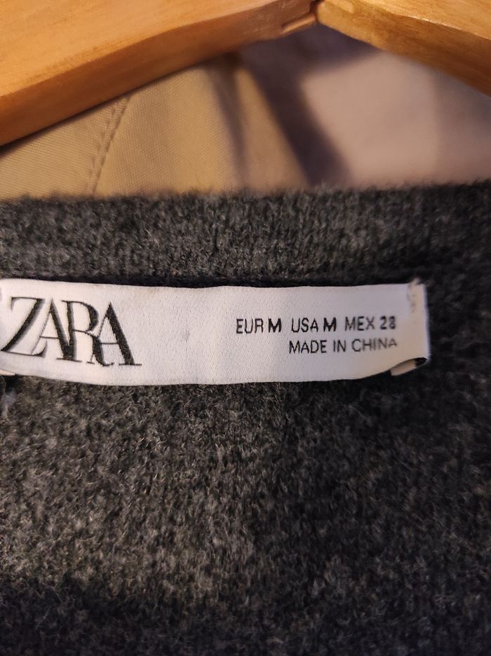 Manteau lainage Zara TM - photo numéro 4