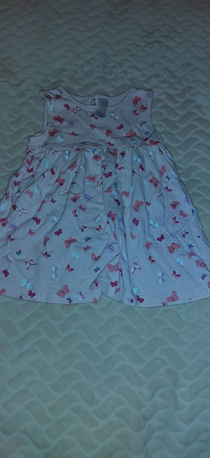 Robe 86cm 18 mois c&a