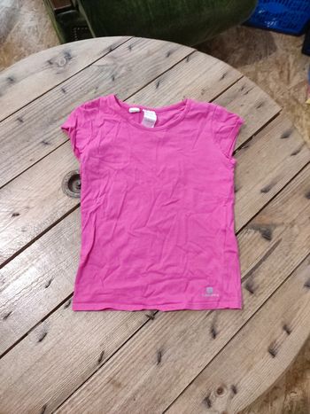 T-shirt rose de la marque Domyos