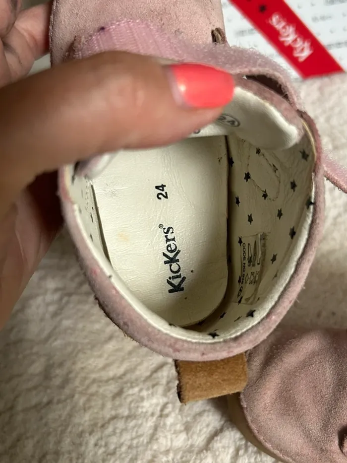 Chaussures bottillons Kickers Bonton fille 24 - photo numéro 6