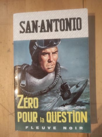 Zéro pour la question San-Antonio Fleuve Noir 1968