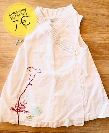 Robe Captain Tortue en 18mois