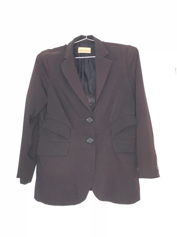 Veste blazer tailleur Manoukian taille 44 - photo numéro 2