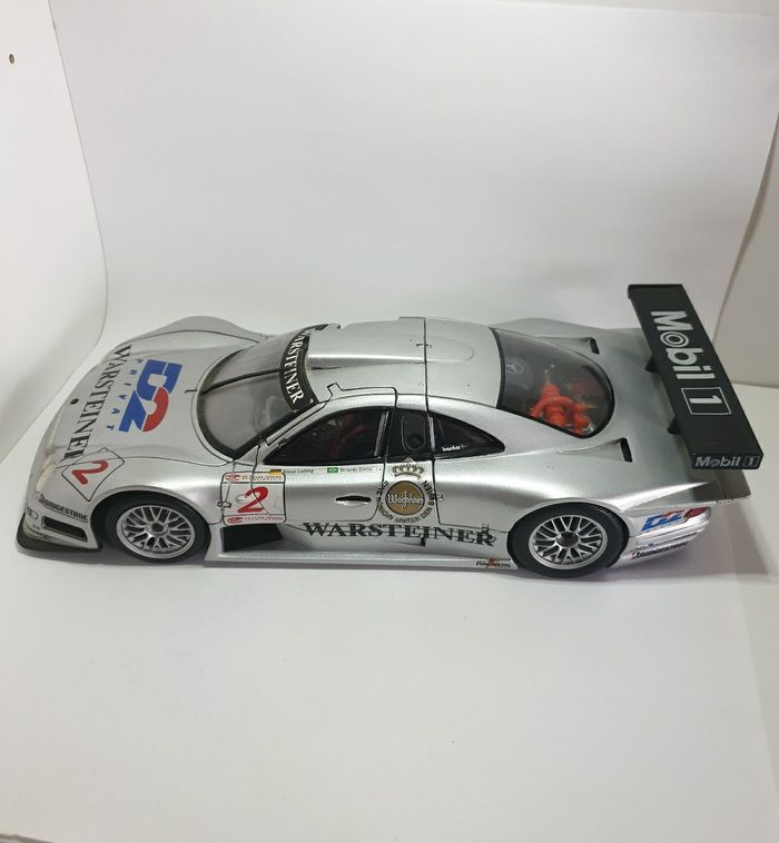 Maisto Mercedes-Benz CLK GTR D2 Privat #2 1/18 - GT Racing Warsteiner🏁 (pour pièces) - photo numéro 4