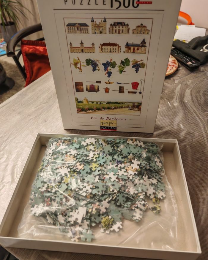 Puzzle vin de Bordeaux neuf - photo numéro 2