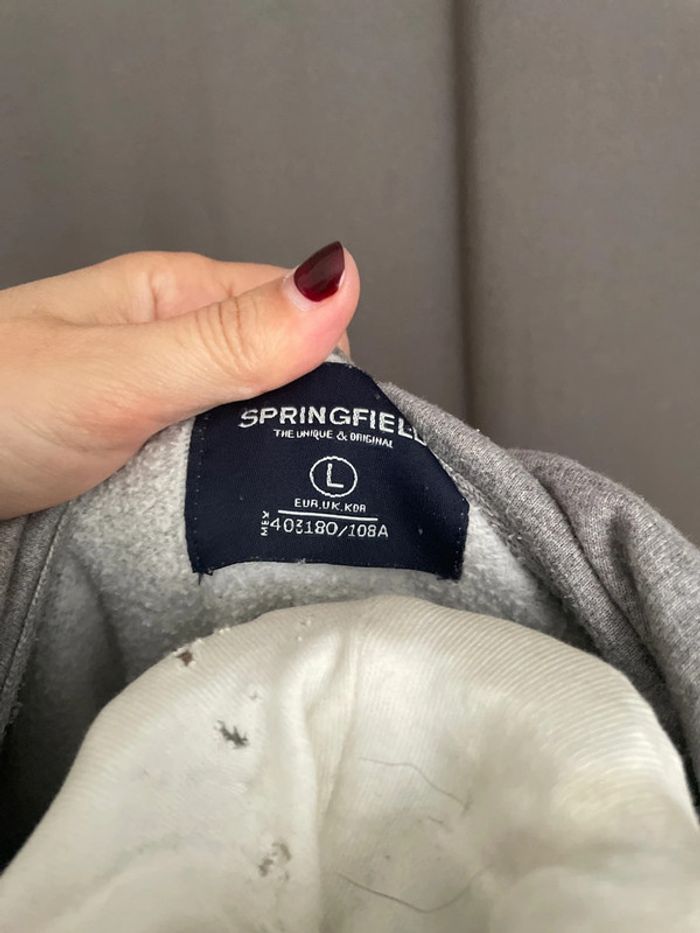 Gilet à capuche gris - photo numéro 5