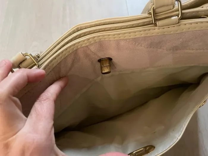 Nathalie Andersen Beige Purse Sac à main - photo numéro 18