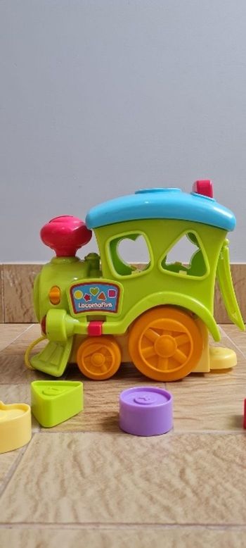 Train éducatif des formes