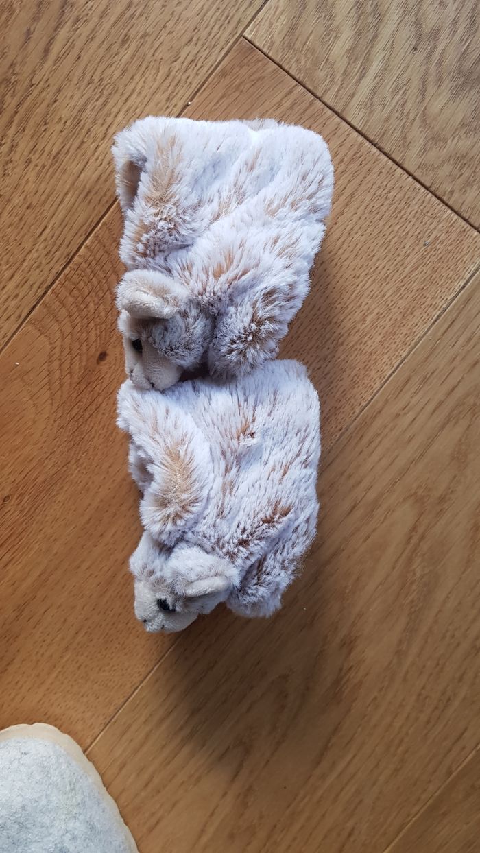Trop mignons  chaussons fourrés - photo numéro 3